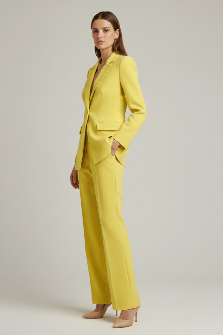 Completo Donna Due Pezzi con Pantaloni Larghi