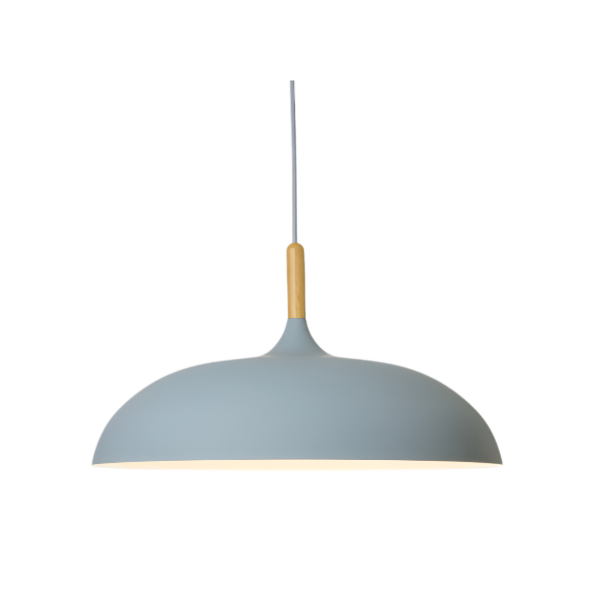 Lampada a sospensione in legno stile scandinavo illuminazione calda