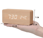 Klatschgesteuerter Wecker mit einstellbarem LED-Display