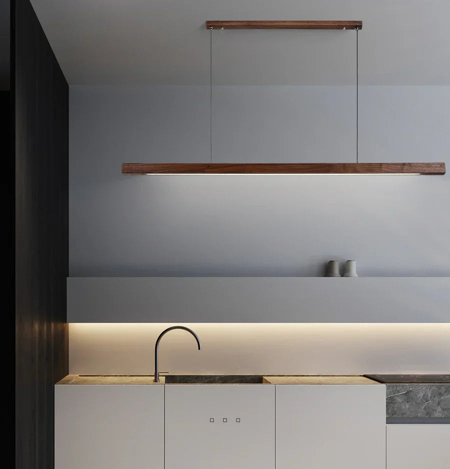 Suspension LED scandinave chaleureuse pour la décoration intérieure