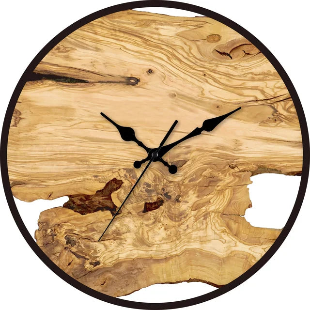 Orologio da parete trasparente per interni contemporanei e minimalisti