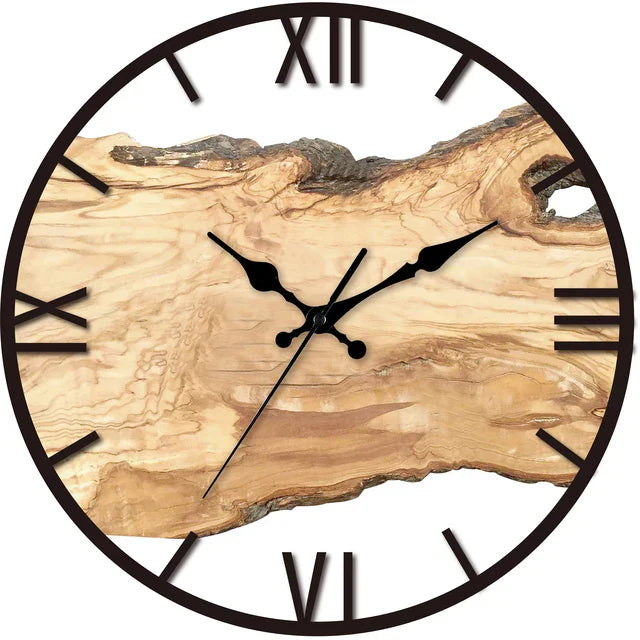 Orologio da parete trasparente accento contemporaneo minimalista