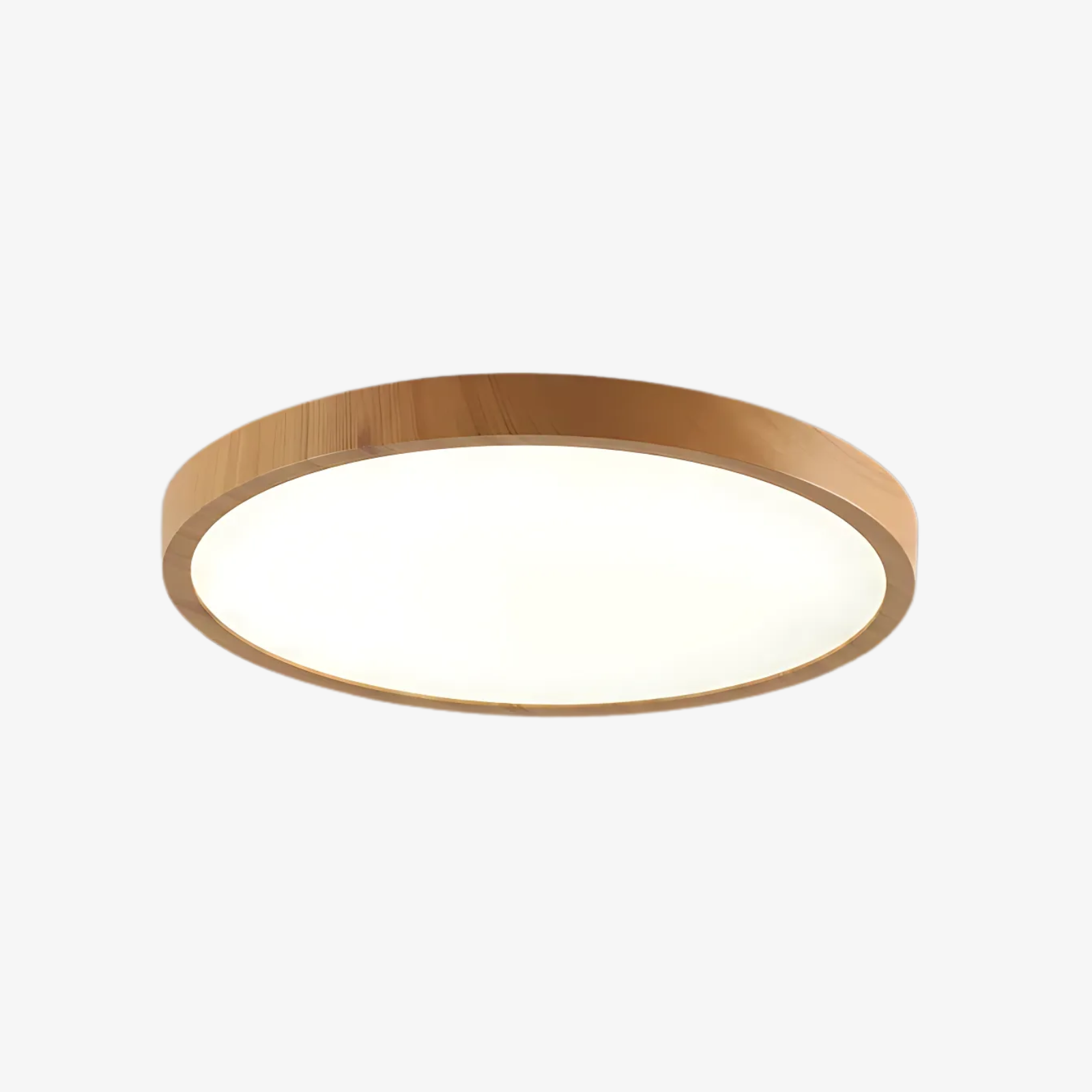 Lampada da soffitto LED in stile japandi – struttura ultra sottile incassata