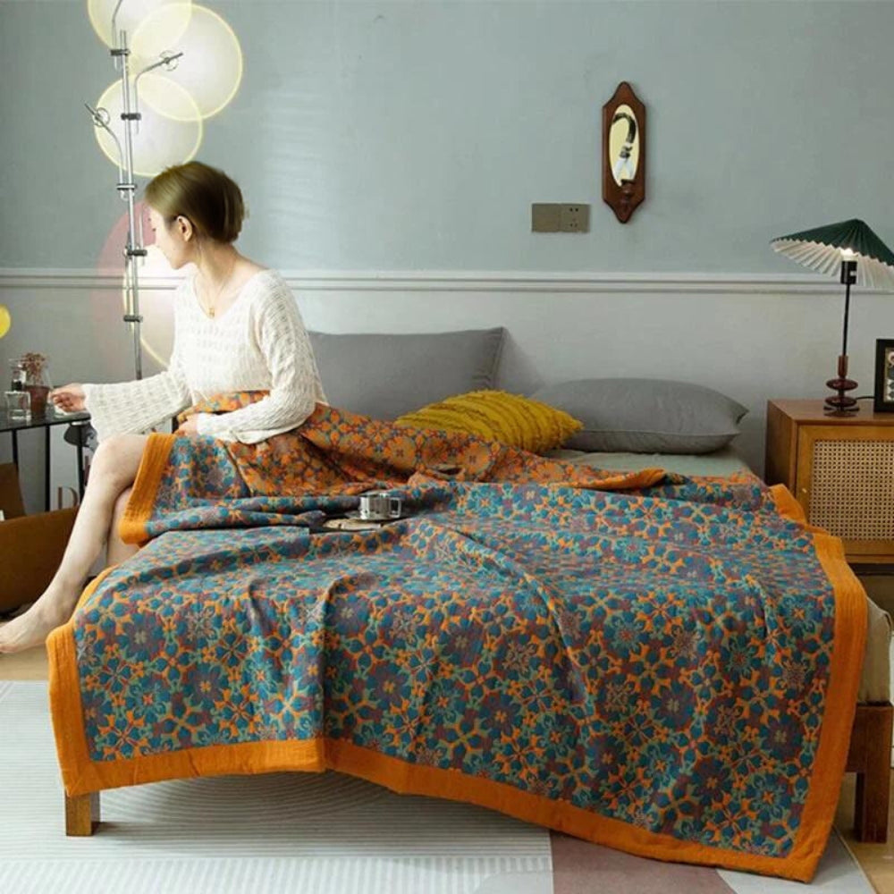 Sechsschichtige Heimdecke mit geometrischem Muster, weiche Oberfläche