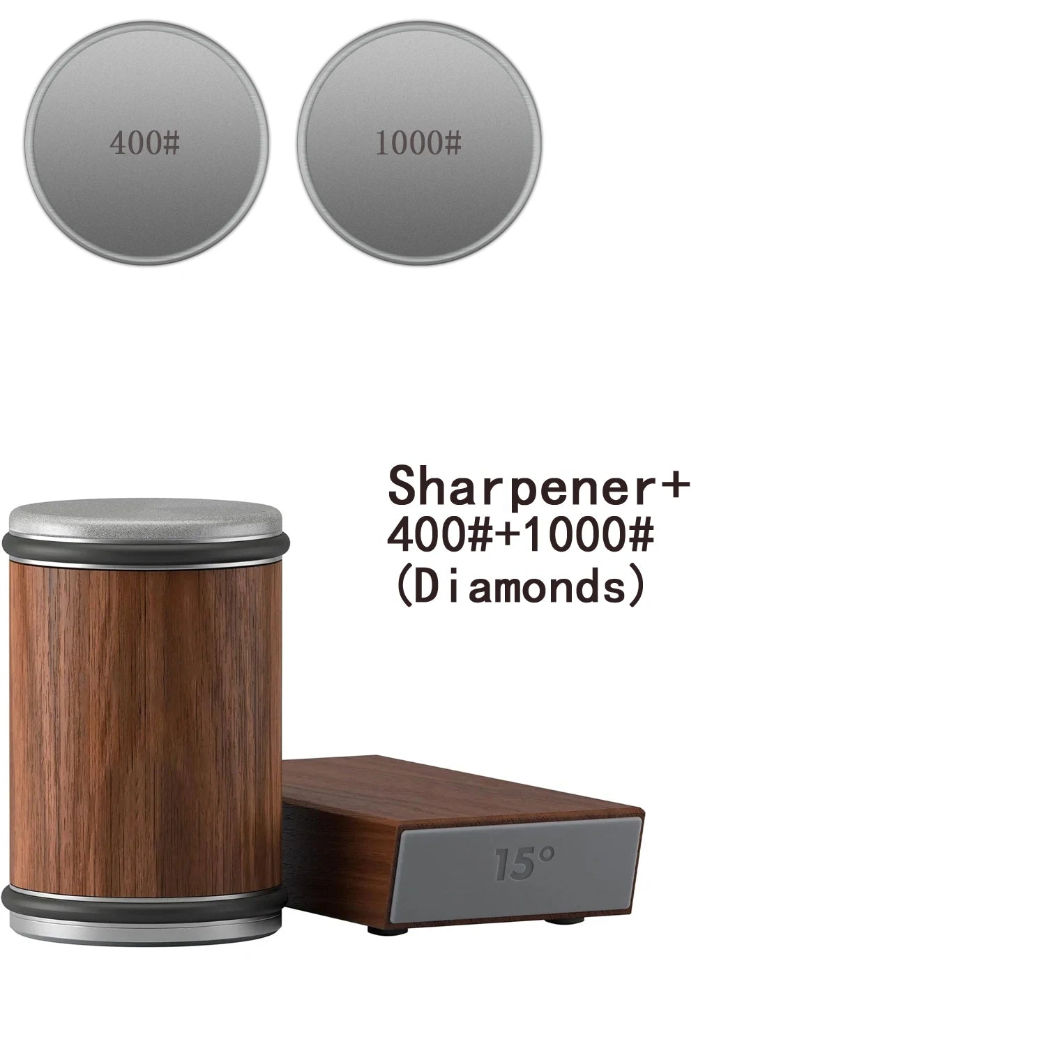 Zaawansowana ostrzałka do noży z rolką i zestawem magnetycznym