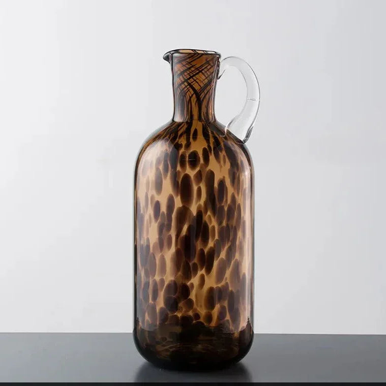 Vase moderne en verre de style scandinave pour la décoration intérieure