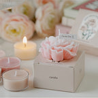 Candela profumata artistica a fiore di chiodi di garofano regalo per la Festa della Mamma