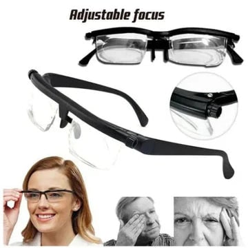 Adjustable Reading Glasses with Dual Focus Dials and Lightweight Frame - Image 3