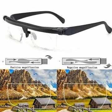 Adjustable Reading Glasses with Dual Focus Dials and Lightweight Frame - Image 4