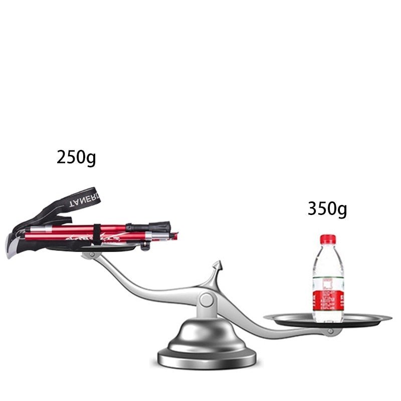 Lekkie składane kijki trekkingowe do przygód