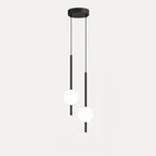 Lampe suspendue ronde nordique LED moderne pour plafond