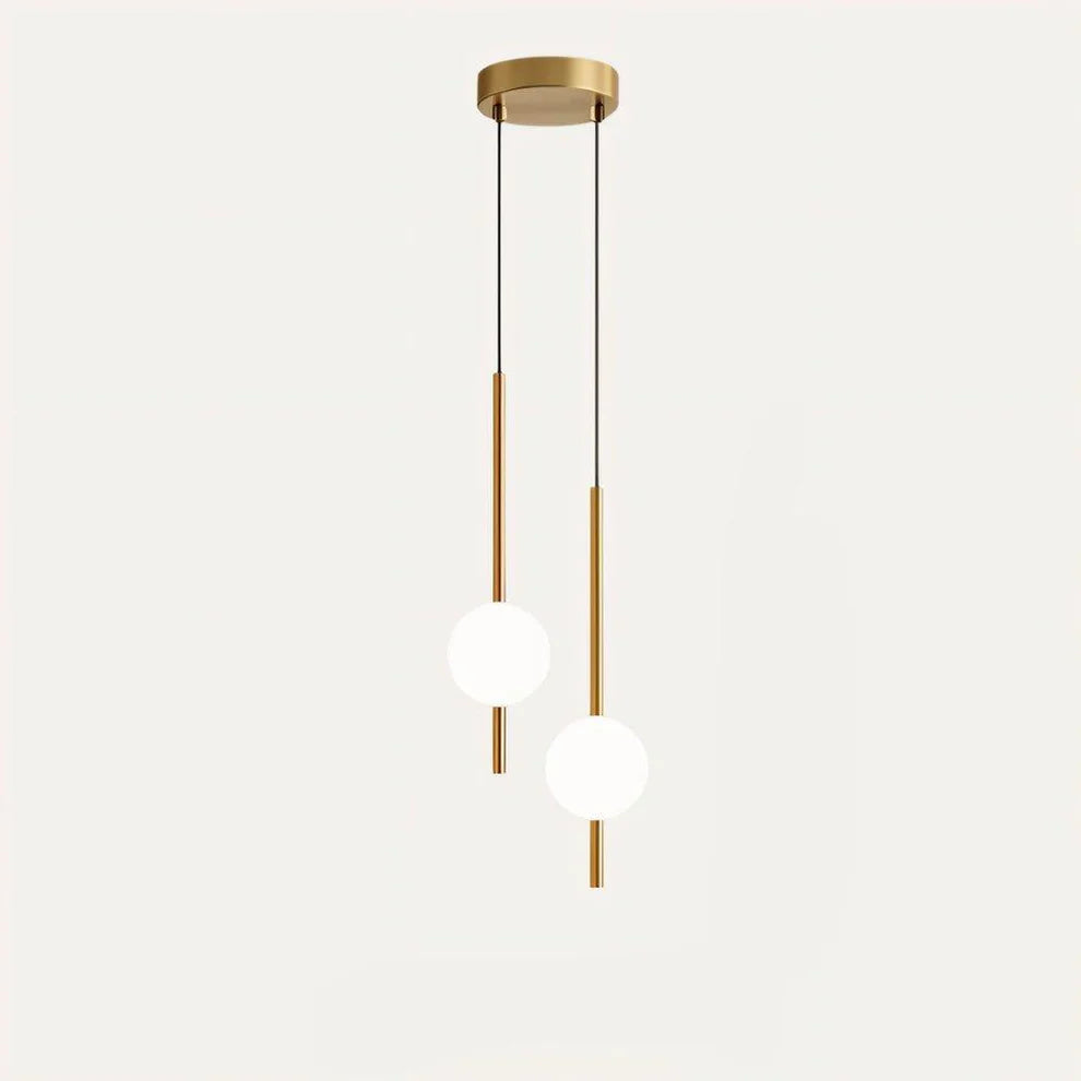 Lampe suspendue ronde nordique LED moderne pour plafond