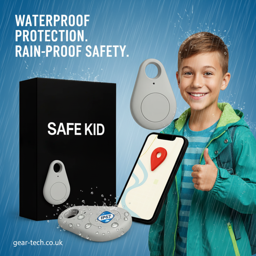 Android Bluetooth Tracker with App Control Waterproof Keyring Design and Real-Time Location Tracking - Image 4