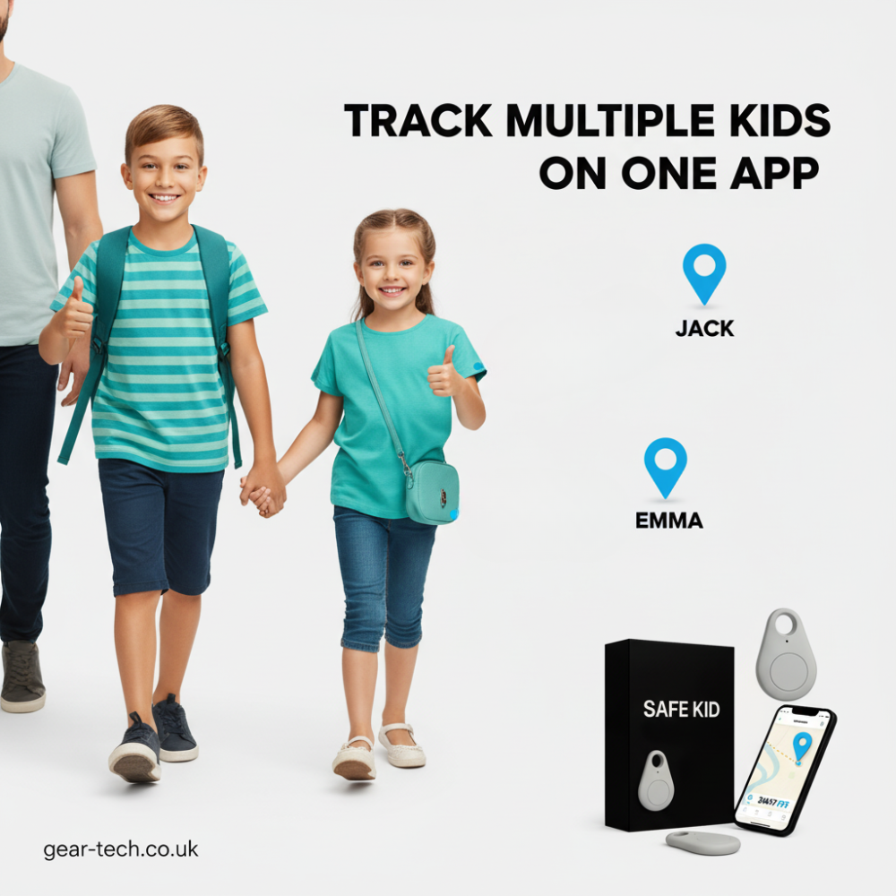 Android Bluetooth Tracker with App Control Waterproof Keyring Design and Real-Time Location Tracking - Image 8