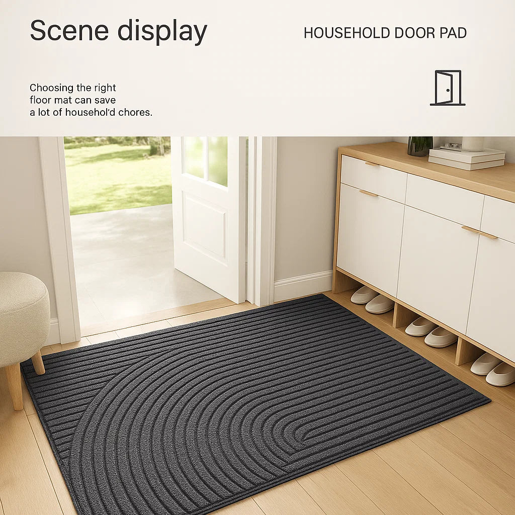 Reliable durable non-slip mat for entrances, terraces, and kitchens