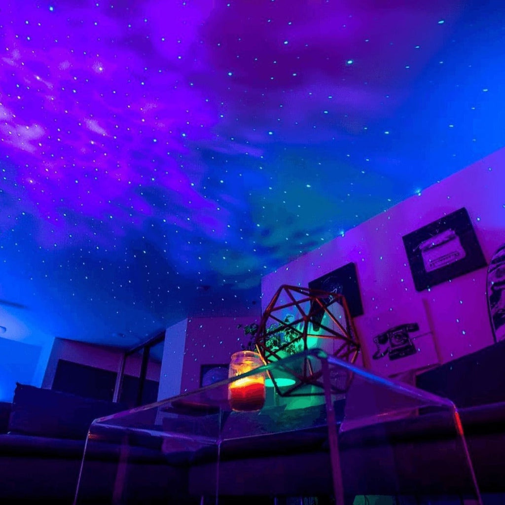 Efektowny Projektor Galaktyczny Astronaut – 8 Kolorów Nebuli