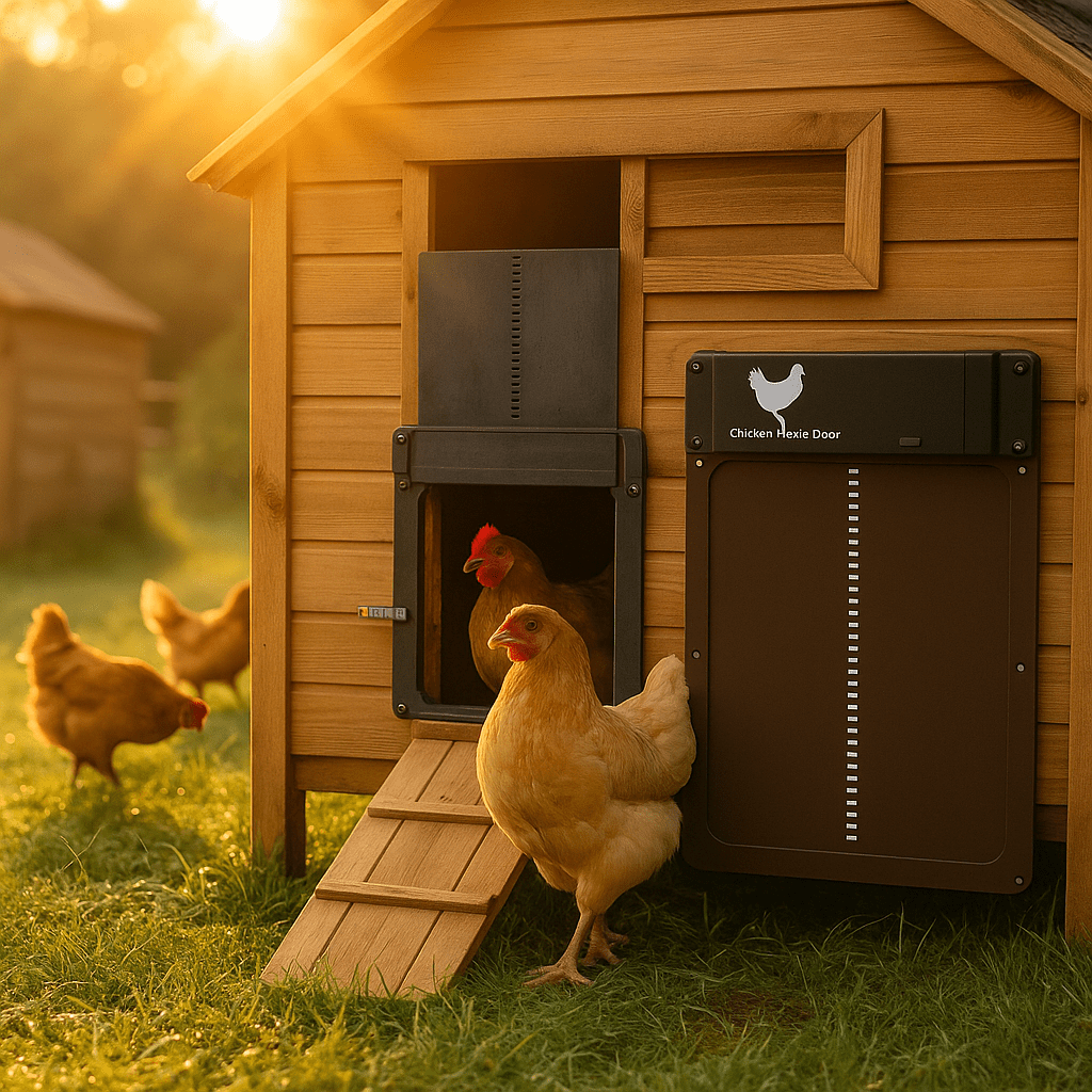 Automatic Chicken Coop Door with Light Sensor and Weatherproof Sliding Panel - Image 2