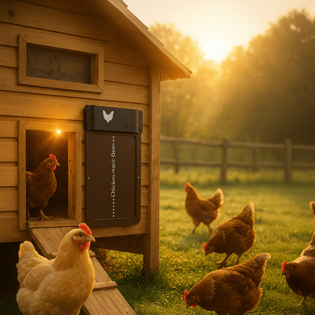 Automatic Chicken Coop Door with Light Sensor and Weatherproof Sliding Panel - Image 7