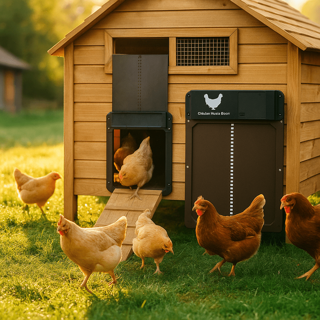 Automatic Chicken Coop Door with Light Sensor and Weatherproof Sliding Panel - Image 9