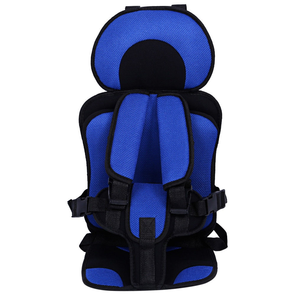 Seggiolino auto regolabile per bambini con cinture di sicurezza a 5 punti e imbottitura morbida
