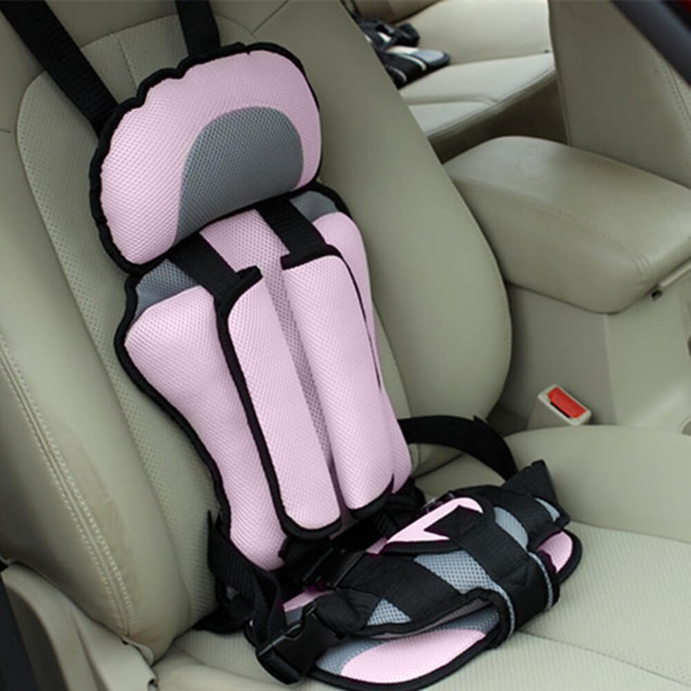 Siège auto réglable pour enfants avec harnais de sécurité 5 points et rembourrage doux