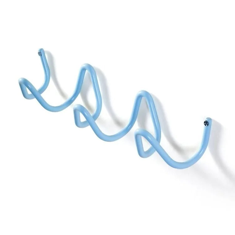 Współczesny Wieszak Ścienny Fala Oceanu