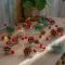Battery Operated Christmas Garland Lights with LED Pine Cones and Copper Wire - Image 2