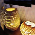 Nowoczesna lampa nocna LED Boho