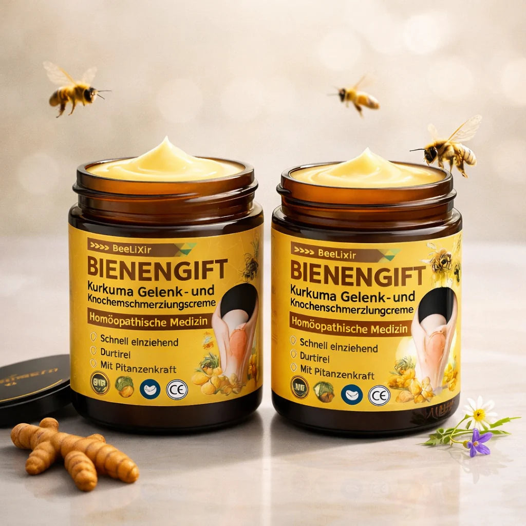 Feuchtigkeitsspendende Gesichtscreme mit Bienengift und Kollagenformel
