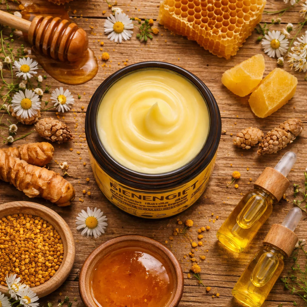 Feuchtigkeitsspendende Gesichtscreme mit Bienengift und Kollagenformel