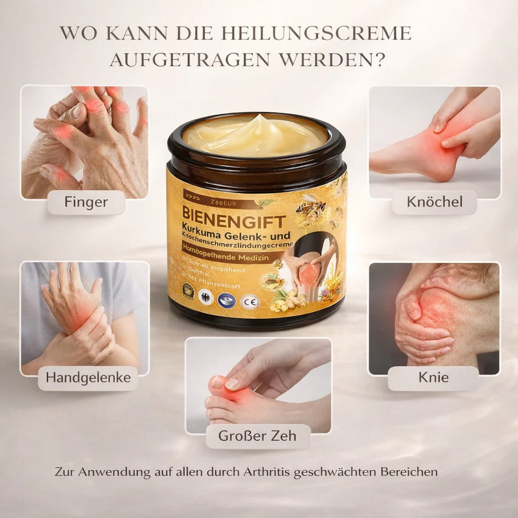 Feuchtigkeitsspendende Gesichtscreme mit Bienengift und Kollagenformel