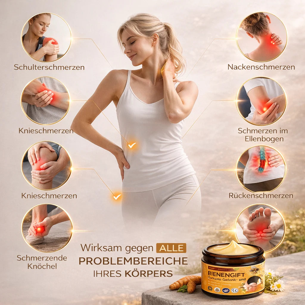 Feuchtigkeitsspendende Gesichtscreme mit Bienengift und Kollagenformel