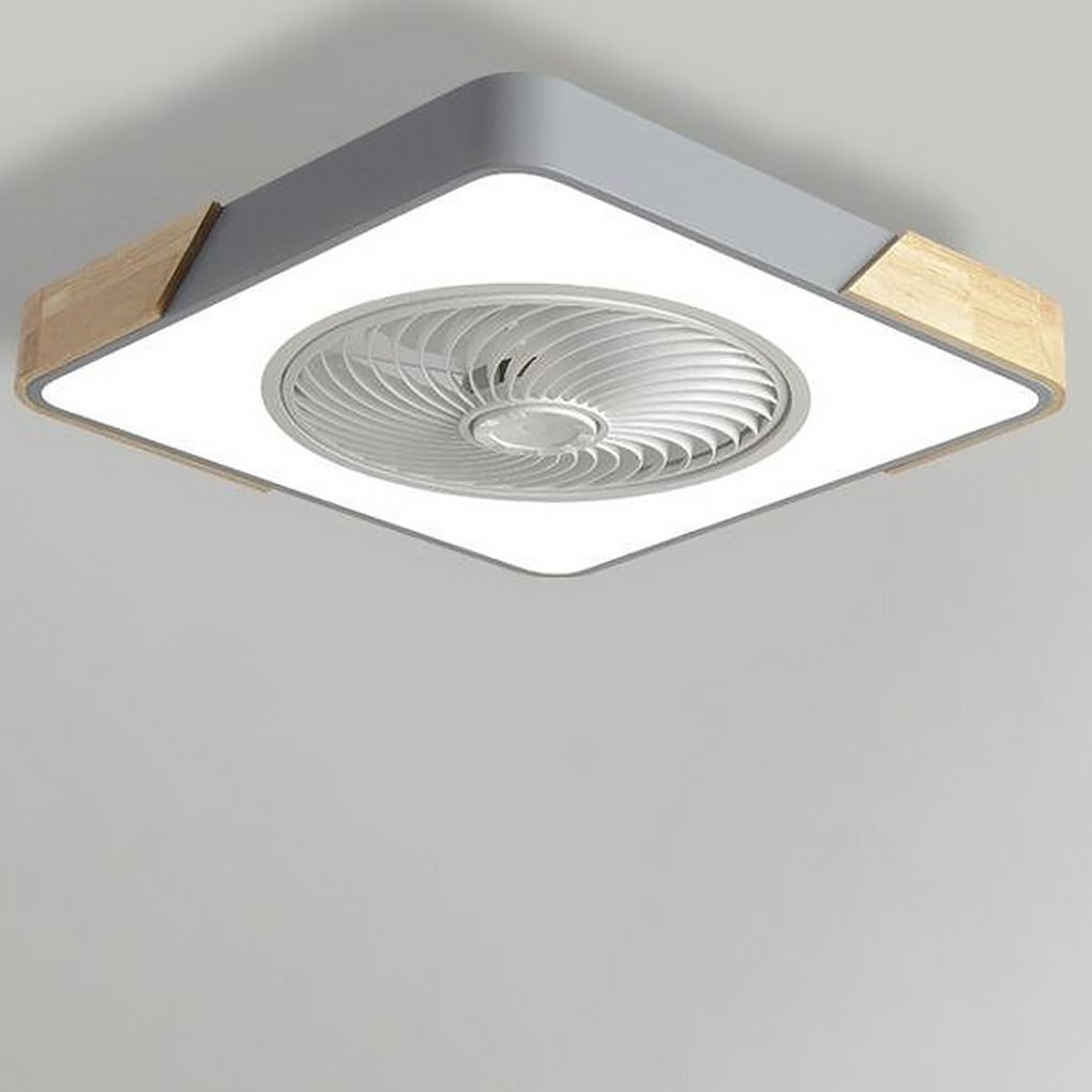Ventilatore da soffitto moderno senza pale con illuminazione LED