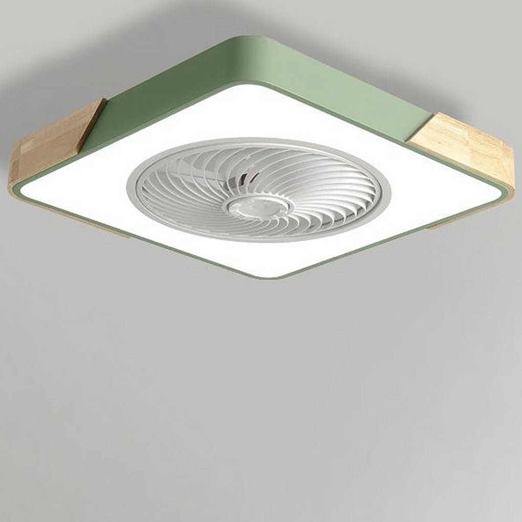 Ventilatore da soffitto moderno senza pale con illuminazione LED