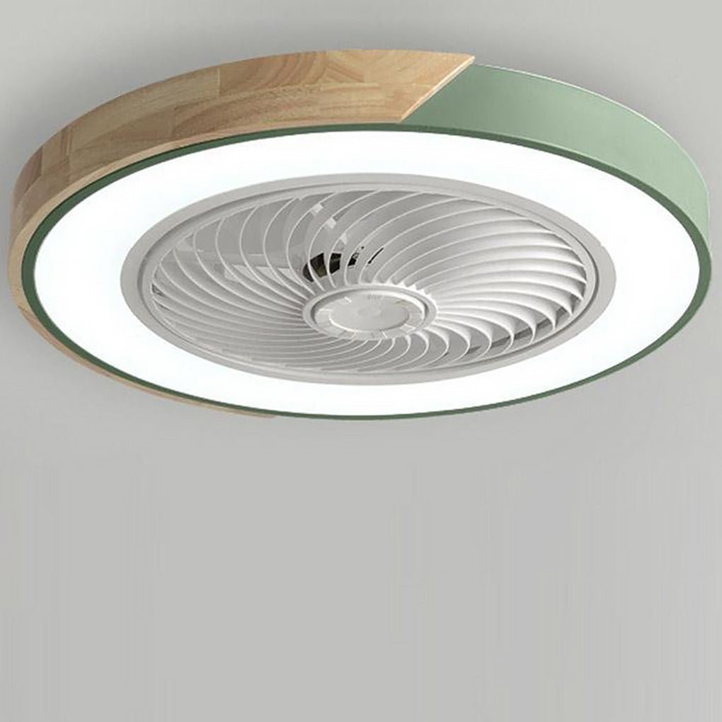 Ventilatore da soffitto moderno senza pale con illuminazione LED