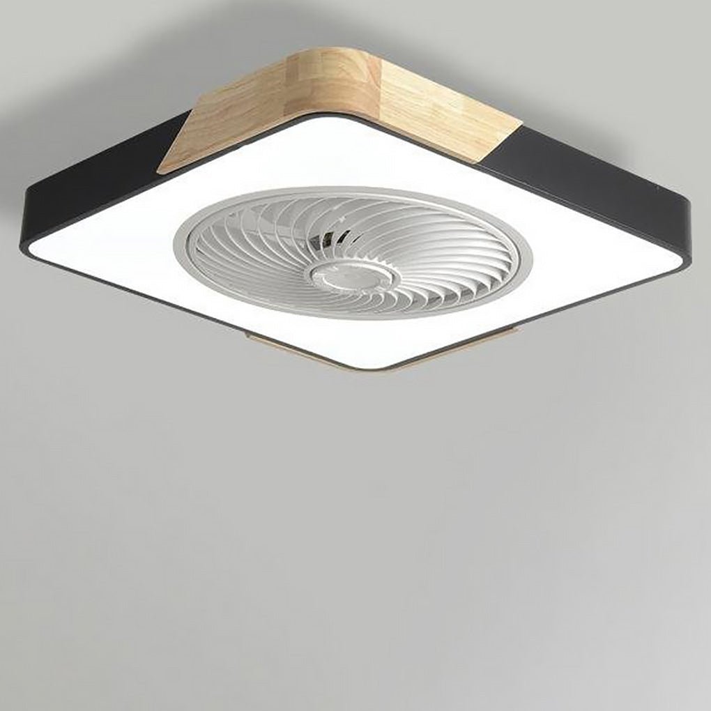 Ventilatore da soffitto moderno senza pale con illuminazione LED