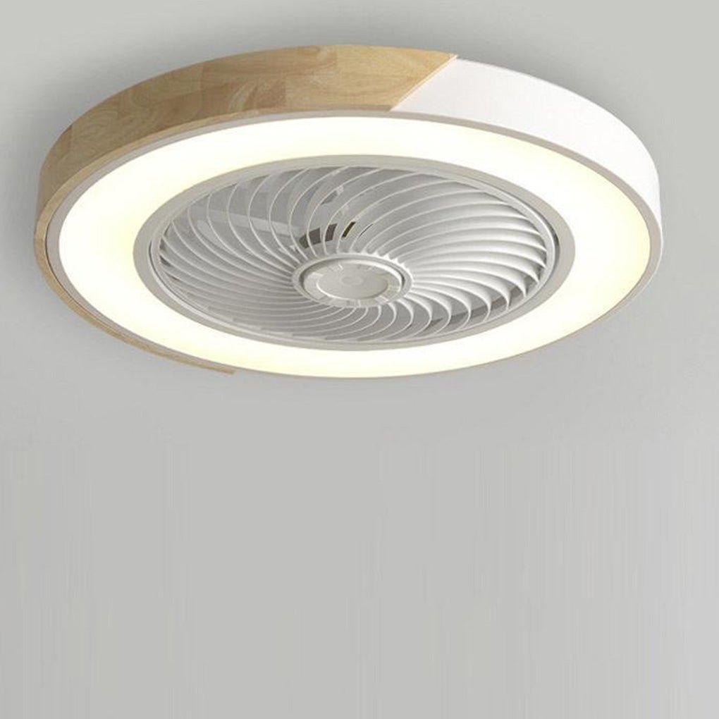 Ventilatore da soffitto moderno senza pale con illuminazione LED