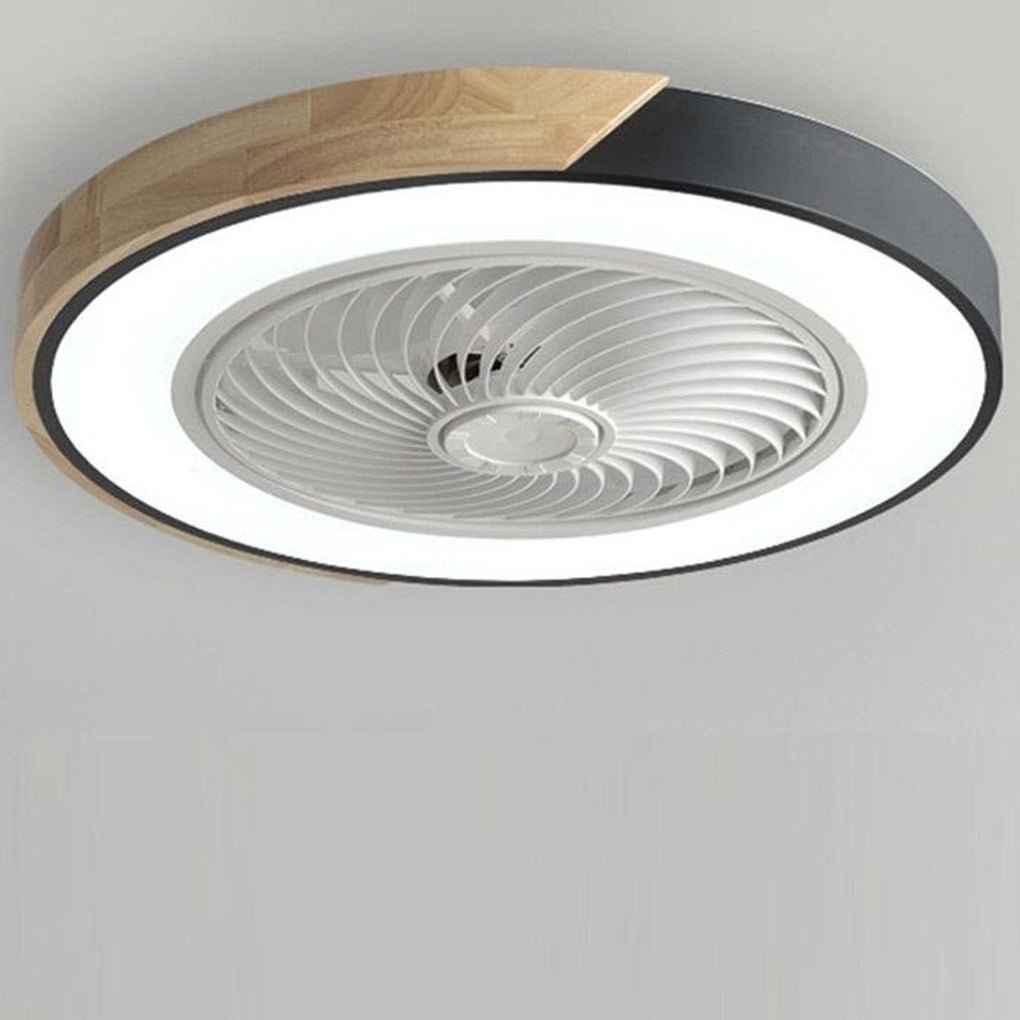 Ventilatore da soffitto moderno senza pale con illuminazione LED