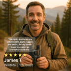 Precyzyjna wyraźna wizja kompaktowa lornetka 40x22 HD