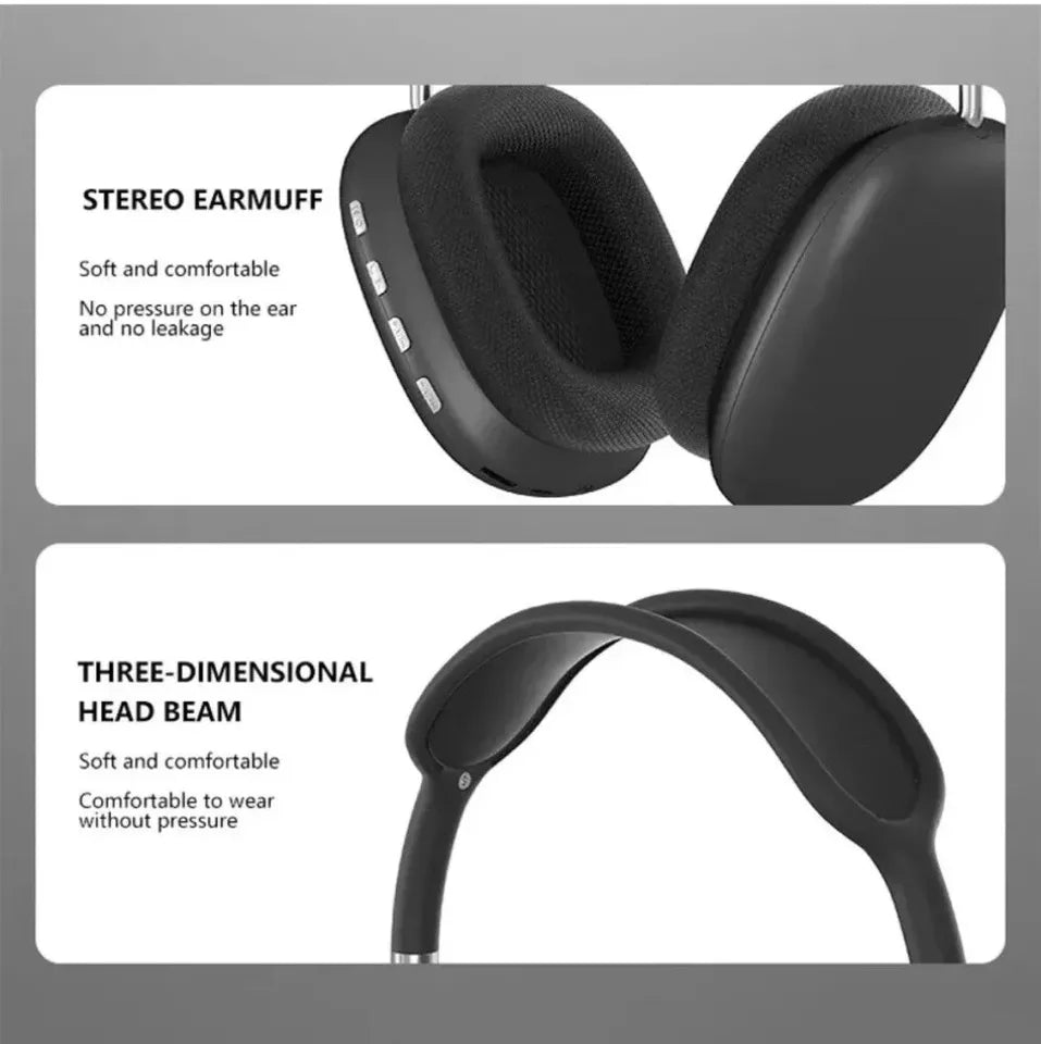 Innovative Bluetooth Headphones with HiFi Stereo Sound and Noise Reduction