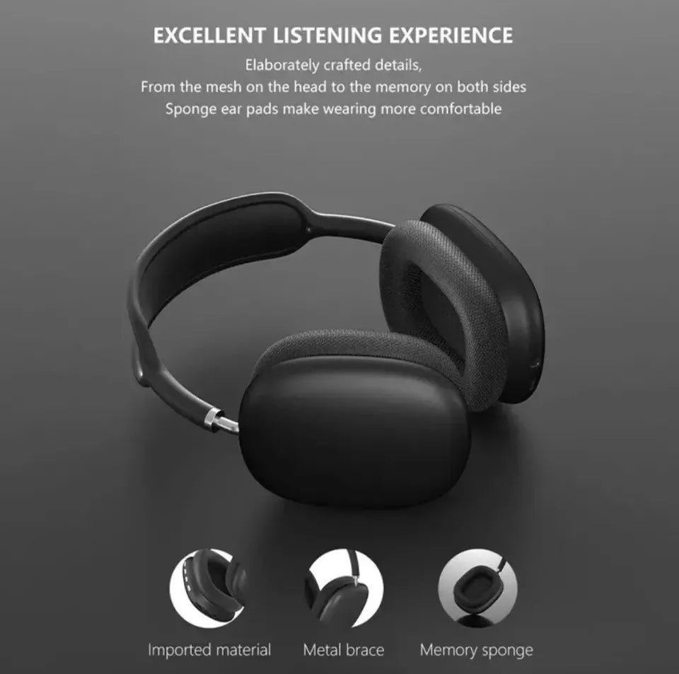Innovative Bluetooth Headphones with HiFi Stereo Sound and Noise Reduction