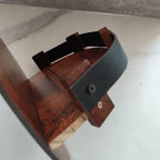 Półka ścienna Bourbon Barrel – Rustykalny akcent do domowego barku