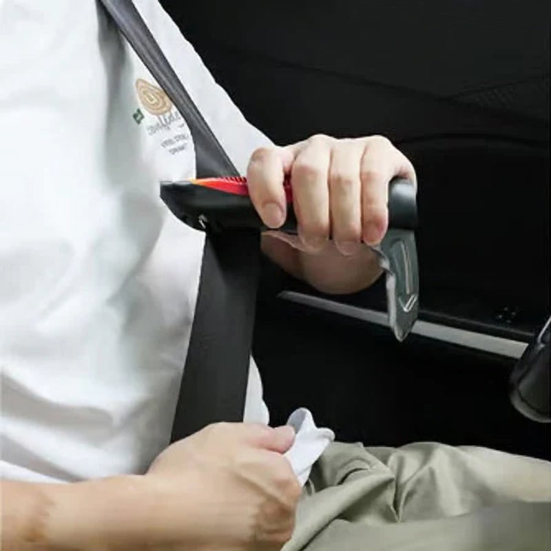Car Assist Handle with Window Breaker and Seat Belt Cutter - Image 10