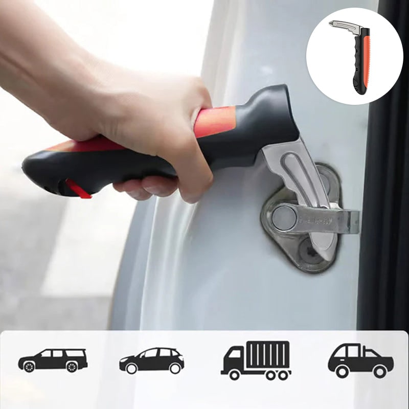 Car Assist Handle with Window Breaker and Seat Belt Cutter - Image 11