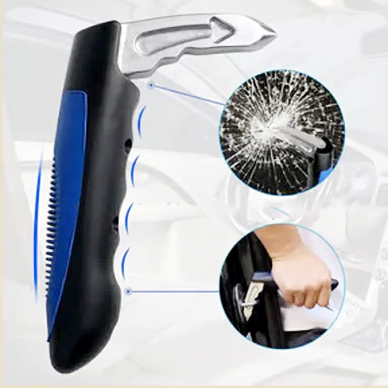 Car Assist Handle with Window Breaker and Seat Belt Cutter - Image 9