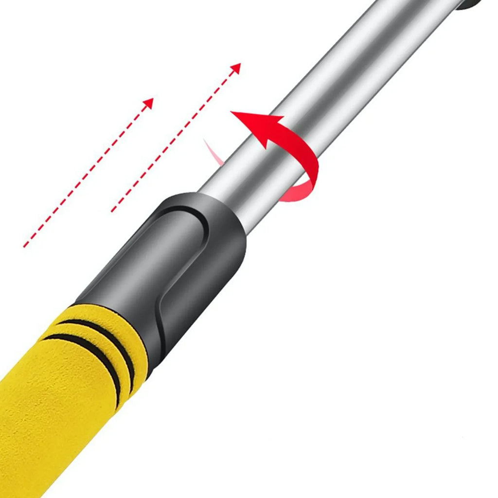 Car Snow Brush with Ice Scraper and Rotating Head Extendable Telescopic Pole - Image 3
