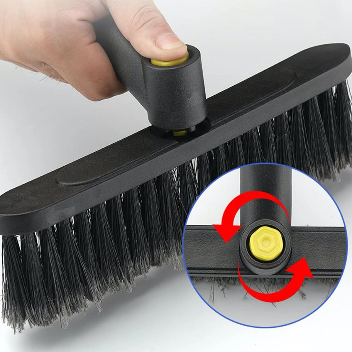 Car Snow Brush with Ice Scraper and Rotating Head Extendable Telescopic Pole - Image 4