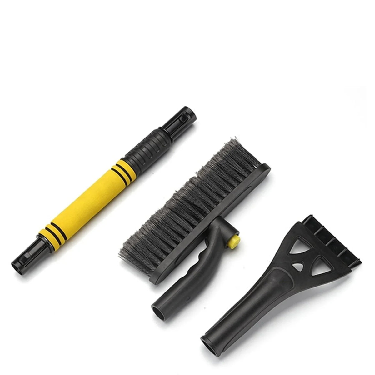 Car Snow Brush with Ice Scraper and Rotating Head Extendable Telescopic Pole - Image 5