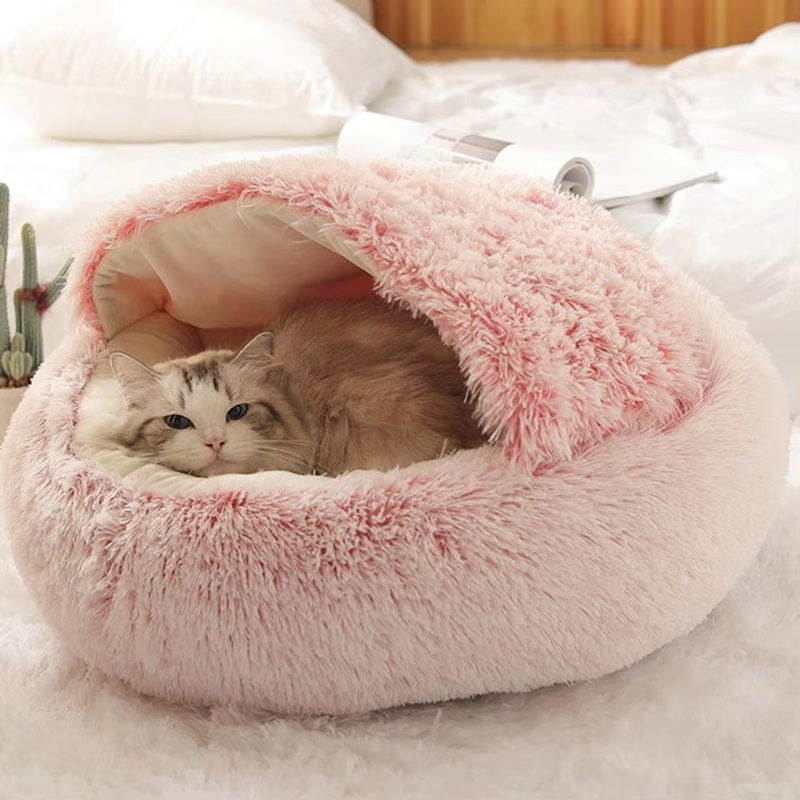 Beruhigendes Bett für Katzen und Hunde