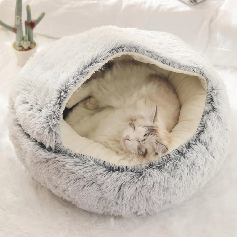 Beruhigendes Bett für Katzen und Hunde